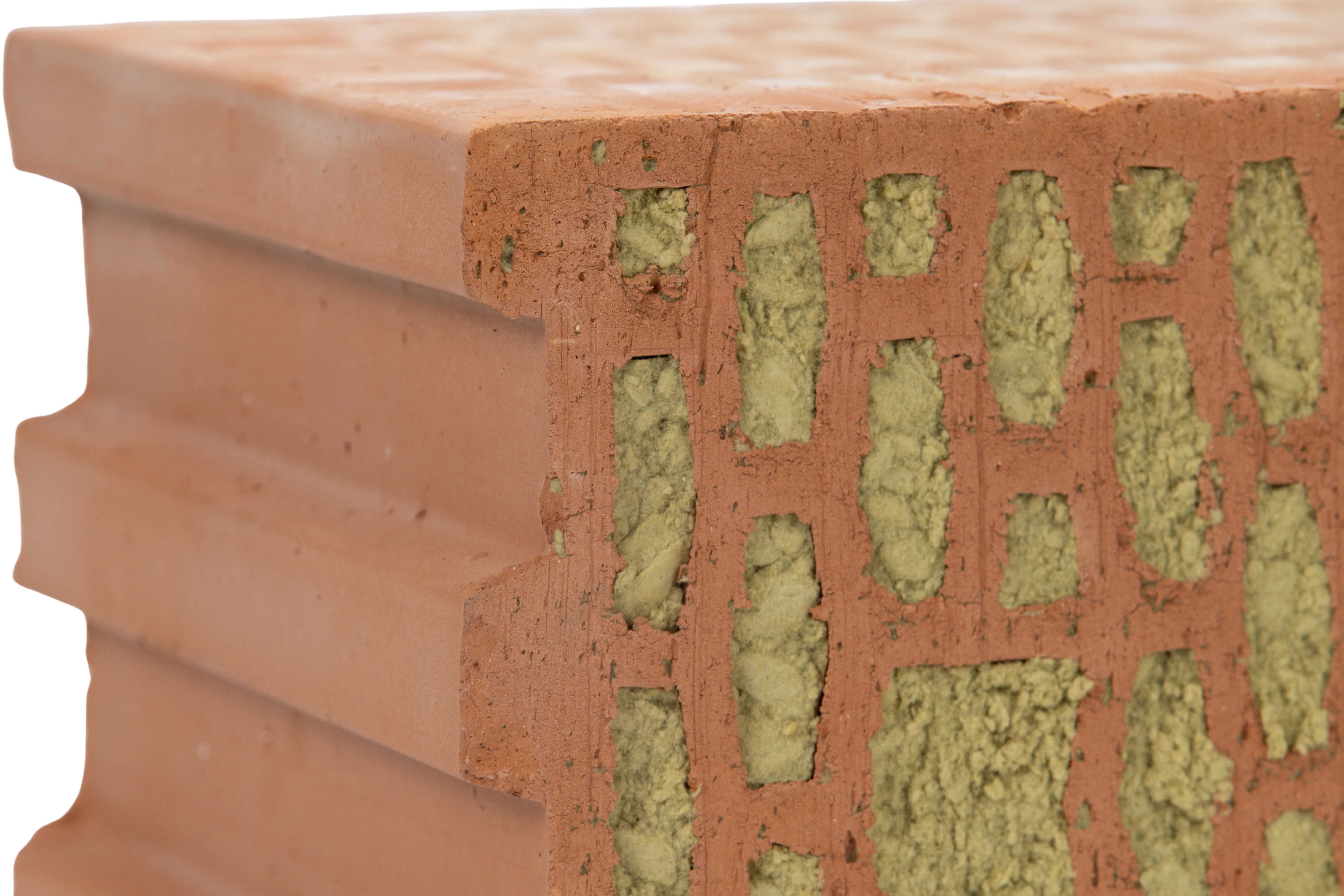 化石　C-２４ EVOCERAMIC 24 VB - Cărămidă izolantă cu vată bazaltică, nut și feder